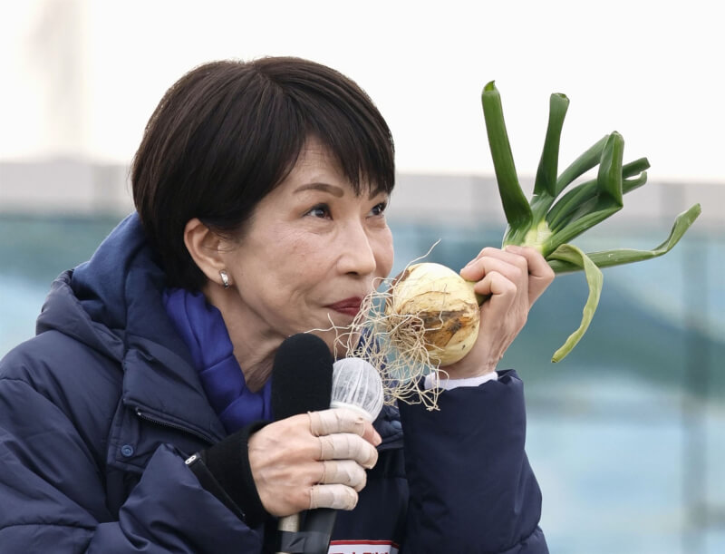 日本首相高市早苗。（共同社）