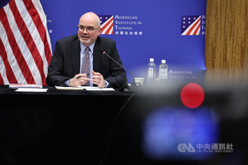 美國在台協會（AIT）台北辦事處長谷立言。（中央社檔案照片）