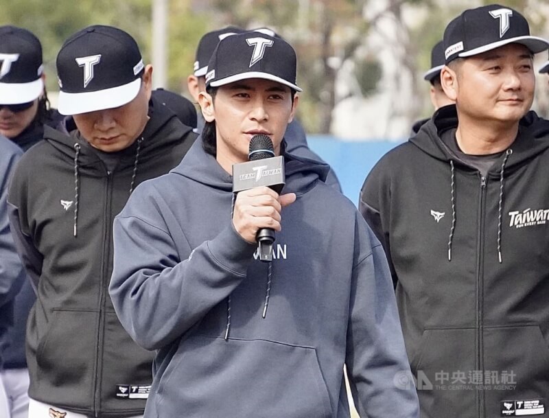 世界棒球經典賽（WBC）台灣隊1月15日在高雄國家運動訓練中心展開集訓，開訓儀式上，隊長陳傑憲（圖）表示，從報到開始就感受到大家的重視。（中央社檔案照片）