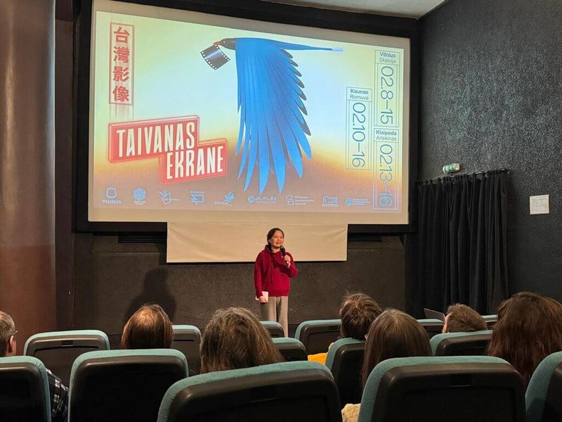 第7屆立陶宛台灣影展登場，駐立陶宛代表王雪虹在影展開幕致詞，歡迎民眾透過電影體驗台灣豐富的文化、歷史與日常。（文化部駐德文化組提供）中央社記者游堯茹維爾紐斯傳真 115年2月10日