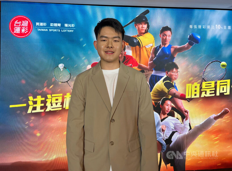 巴黎奧運桌球國手高承睿（圖）10日出席「2026運動彩券公益形象影片」記者會，希望透過影片向支持運動的國人表達感謝，並分享目前正處於養傷階段，期許自己盡快恢復重返賽場。中央社記者陳容琛攝　115年2月10日