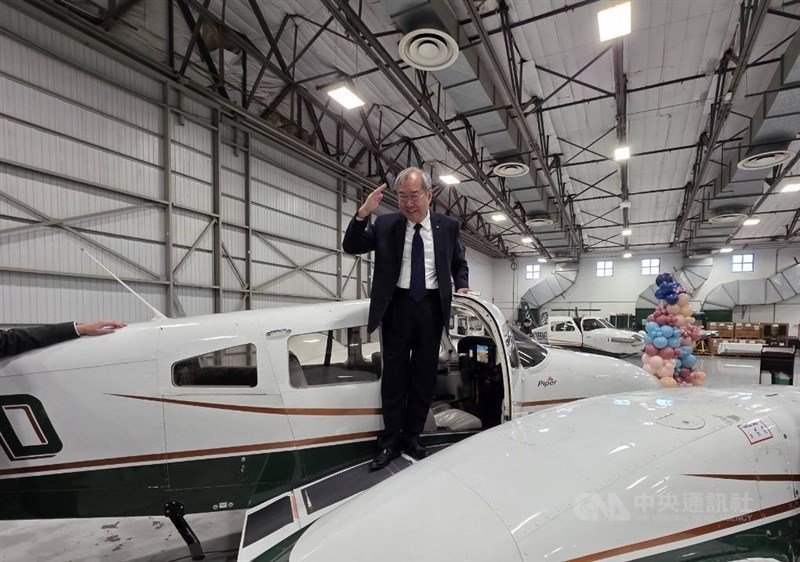 圖為華航董事長高星潢。（中央社檔案照片）