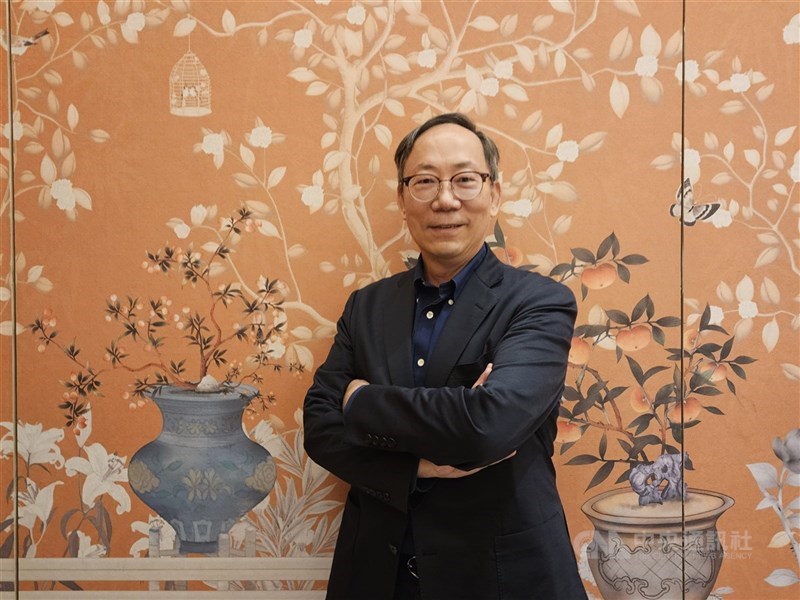 圖為展碁總經理林佳璋。 （中央社檔案照片）