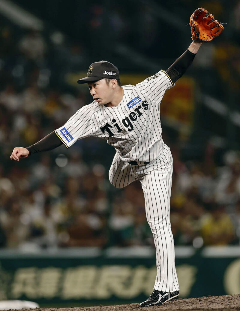 世界棒球經典賽日本隊投手石井大智因傷以辭退本屆賽事。（共同社）