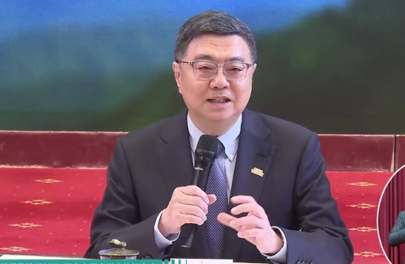 行政院長卓榮泰13日說，凌晨接到行政院副院長鄭麗君電話說明談判結果時，一度愣了3秒。（圖取自網頁youtube.com/@Chingte_Taiwan）