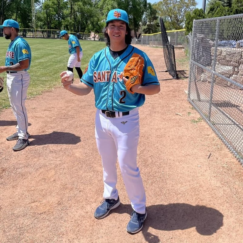 吳冠儒2025年曾赴美國，加入美國獨立聯盟佩科斯聯盟聖塔菲火焰隊。（吳冠儒提供）中央社記者吳書緯傳真　115年2月15日