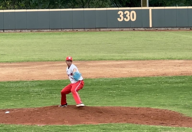 吳冠儒於2024年加入成棒甲組綺麗珊瑚隊，在當年的全國成棒甲組春季聯賽與爆米花棒球聯盟皆有登板。（吳冠儒提供）中央社記者吳書緯傳真　115年2月15日