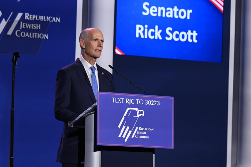 美國參議員史考特。（圖取自facebook.com/scottforflorida）