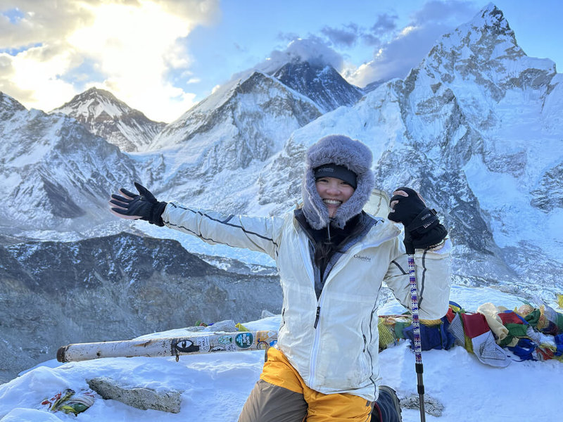 作家吳娮翎罹癌之後選擇樂觀面對、勇於挑戰新事物，不把人生清單保留到最後一刻，新書「現在就出發」刻畫這段心路歷程。（是日創意文化提供）中央社記者邱祖胤傳真  115年2月20日