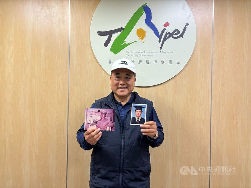 台北市環境保護局信義區清潔隊吳興分隊領班查天富曾為泰緬孤軍，親身經歷戰爭殘酷後毅然決然來到台灣，輾轉加入清潔隊守護市容至今。中央社記者陳昱婷攝 115年2月20日