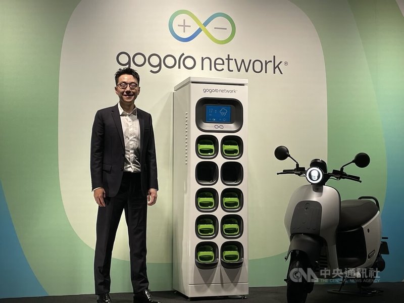 睿能創意（Gogoro）執行長姜家煒25日表示，第4季在越南推出新車款，今年推出GoStation Q換電站，規劃12月在台灣小規模試點，2027正式導入越南市場。 中央社記者鍾榮峰攝　115年2月25日