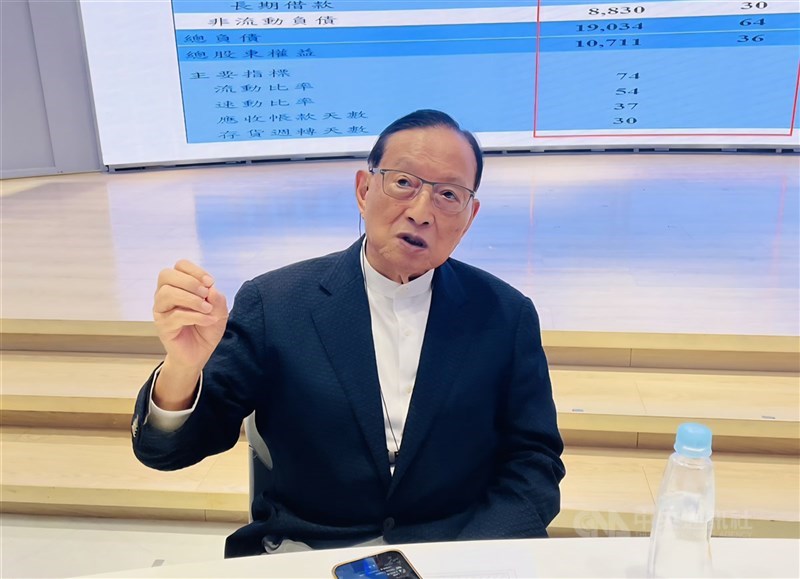 圖為卜蜂董事長鄭武樾。 （中央社檔案照片）