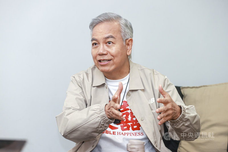 港星田啟文（圖）來台參演電影「雙囍」，他為角色加入「迷信」元素，不只讓角色更有魅力，也讓劇情發展更加合理。中央社記者鄭清元攝　115年2月27日