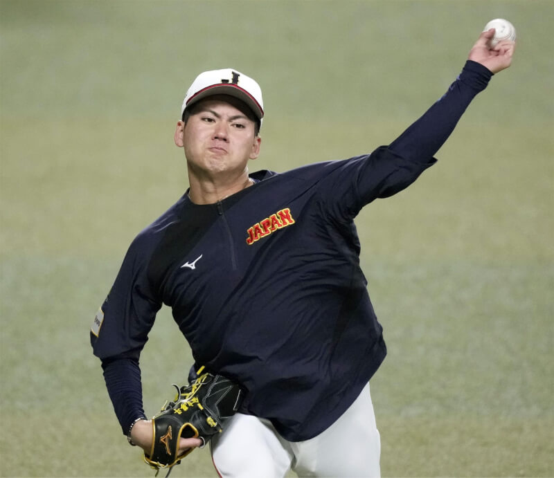 金丸夢斗26日投入WBC日本隊集訓。（共同社）