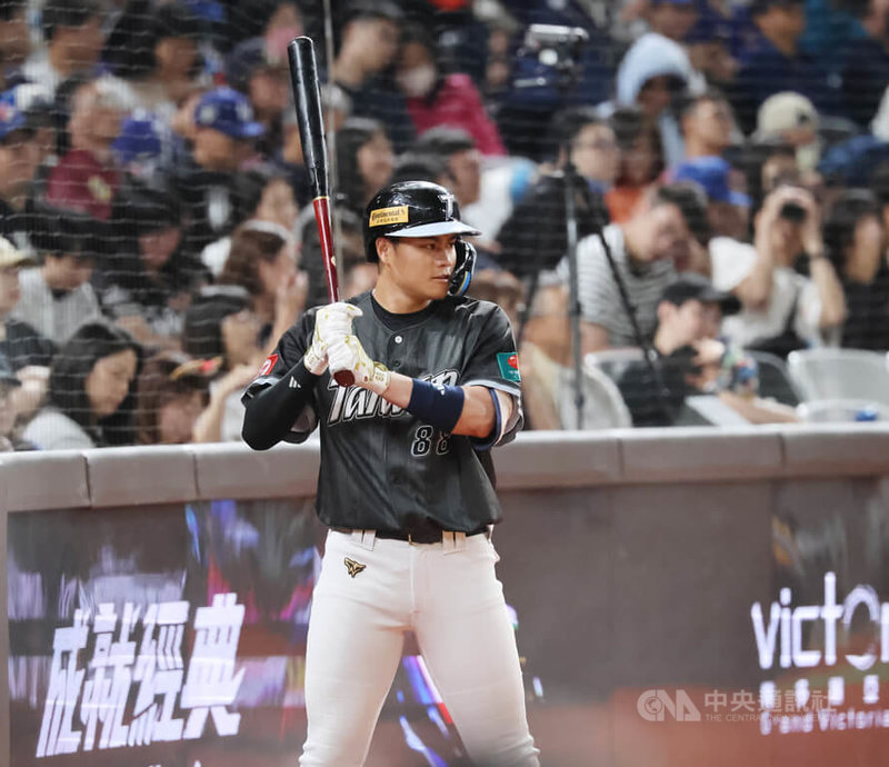 世界棒球經典賽（WBC）台灣隊第30人27日確定，效力美國職棒芝加哥小熊隊的混血好手龍（Jonathon Long）因傷退賽後，由中華職棒中信兄弟外野手宋晟睿（圖）遞補。中央社記者張新偉攝　115年2月27日