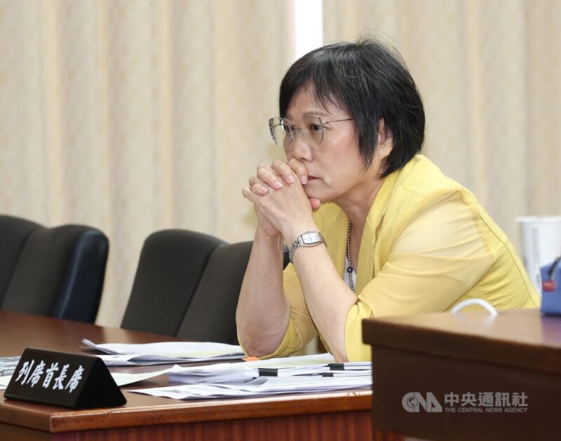 內政部長劉世芳。（中央社檔案照片）