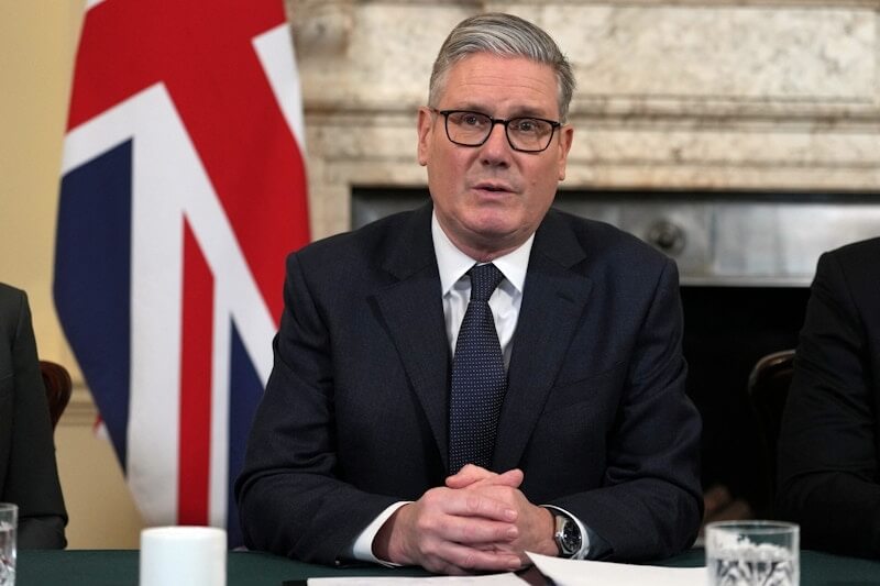 英國首相施凱爾。（路透社）