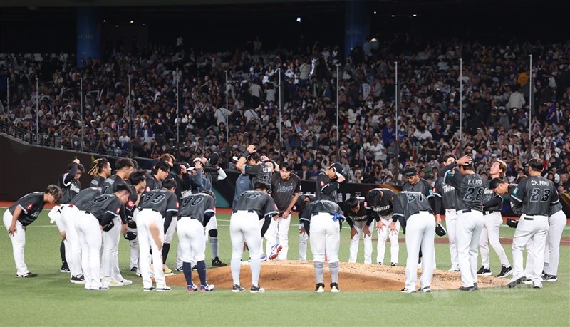 世界棒球經典賽（WBC）台灣隊在2026台日棒球國際交流賽與日職北海道日本火腿鬥士隊交手。（中央社檔案照片）