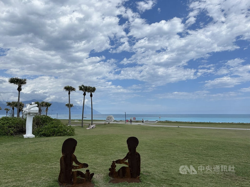 七星潭為花蓮知名觀光景點，花蓮縣政府爭取中央經費，將興建旅遊服務中心及景觀廊帶，2日開工動土，盼將七星潭打造為國際觀光門戶。中央社記者李先鳳攝　115年3月2日