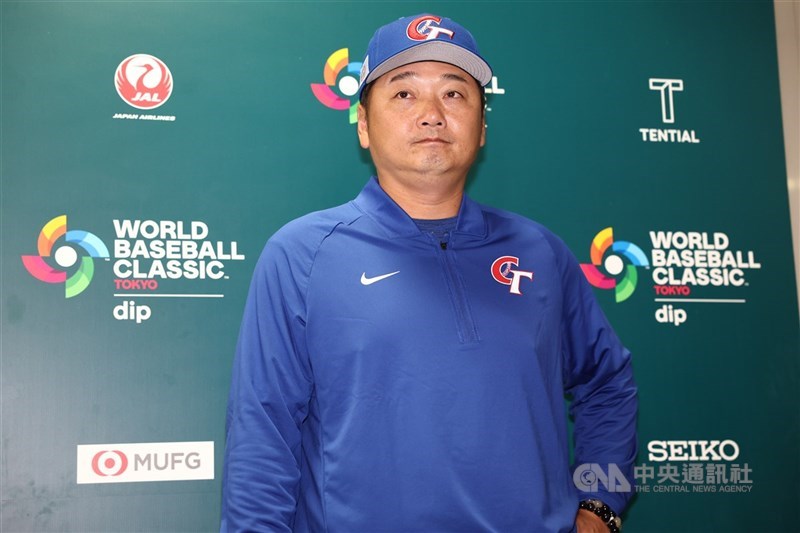 台灣隊備戰世界棒球經典賽（WBC），2日表定將在日本宮崎與日職歐力士猛牛隊打官辦熱身賽，台灣隊總教練曾豪駒（圖）出席賽前記者會受訪表示，希望能以最好的陣容下去比賽，透過熱身賽讓選手的狀態調整到最好。中央社記者王騰毅宮崎攝 115年3月2日