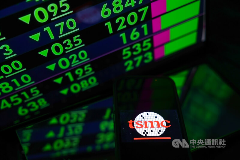 台股。（中央社檔案照片）