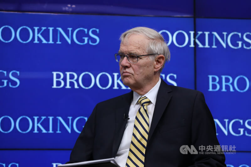 前美國在台協會（AIT）理事主席卜睿哲，現為華府智庫「布魯金斯研究所」非常駐資深研究員。（中央社檔案照片）