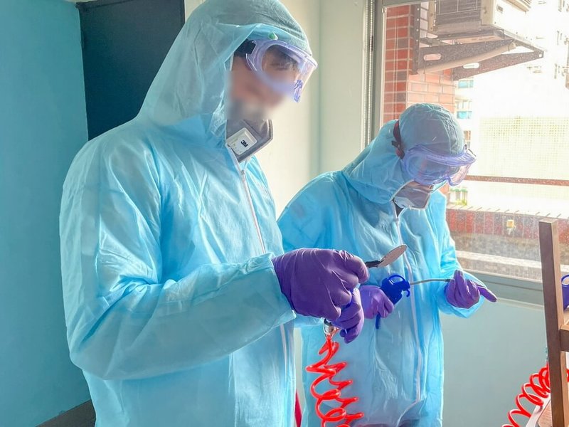 因應半導體、人工智慧（AI）與智慧製造等產業趨勢，新北市積極扎根半導體人才培育，建置半導體實驗室，首推半導體試探體驗課程，串聯科技大學與產業。（新北市教育局提供）中央社記者黃旭昇傳真　115年3月7日