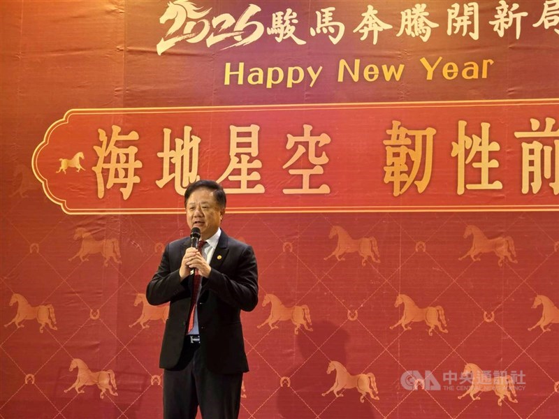 圖為中華電董事長簡志誠。（中央社檔案照片）