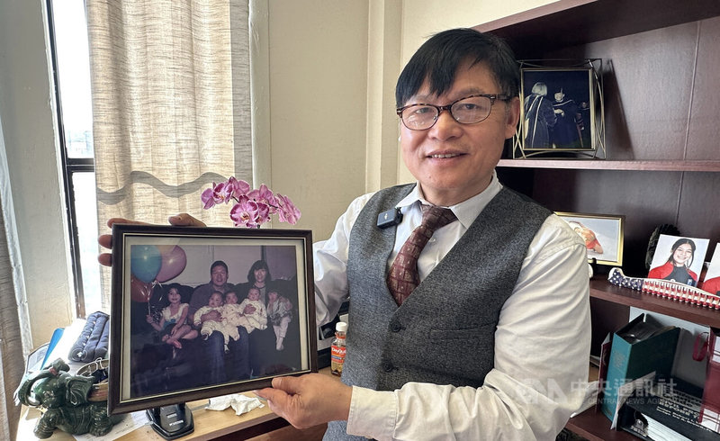 美國華裔花式滑冰選手劉美賢父親劉俊1989年在六四天安門事件後流亡美國，透過代孕生下5個孩子。中央社記者張欣瑜加州奧克蘭攝　115年3月7日