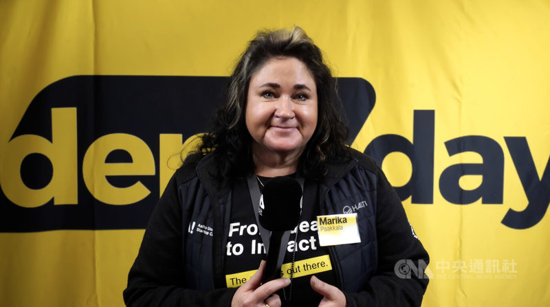 芬蘭阿爾托大學的新創加速中心主任帕卡拉分享該中心近30年來輔導新創企業的經驗。中央社記者巫祈麟赫爾辛基攝 115年3月7日