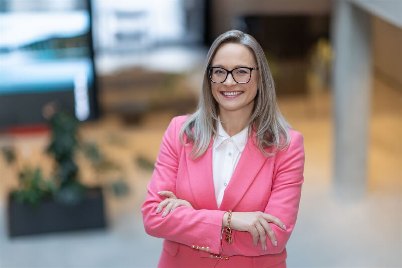 立陶宛新創協會執行長維比凱特認為立陶宛最主要的資源就是人才，因為推動AI教育很重要。（Unicorns Lithuania提供）中央社記者游堯茹維爾紐斯傳真　115年3月7日