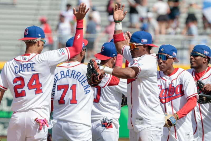 2026年世界棒球經典賽（WBC）分組賽事，A組古巴8日以7比4擊退哥倫比亞拿下第2勝。（美聯社）