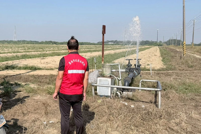 台南地區降雨量偏低，面對可能水情挑戰，台南市政府提前啟動抗旱整備，目前已完成19口抗旱井整備作業。（台南市政府提供）中央社記者楊思瑞台南傳真　115年3月9日