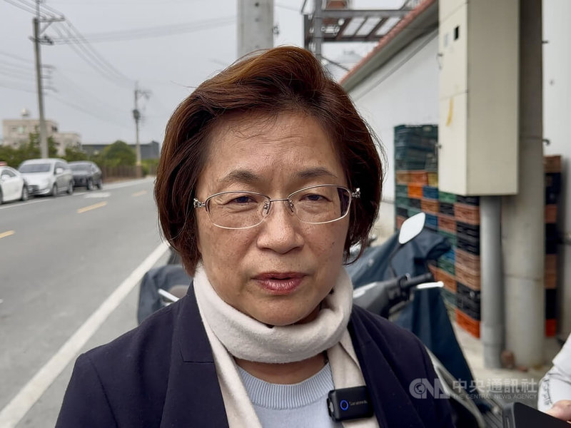 杉林溪森林生態渡假園區1輛園區接駁車9日中午墜落邊坡，釀1死7傷，彰化縣長王惠美（圖）10日受訪表示，對此事故感到遺憾，彰化有2家族鄉親參與這次旅遊，縣府會竭盡所能給予協助。中央社記者鄭維真攝 115年3月10日