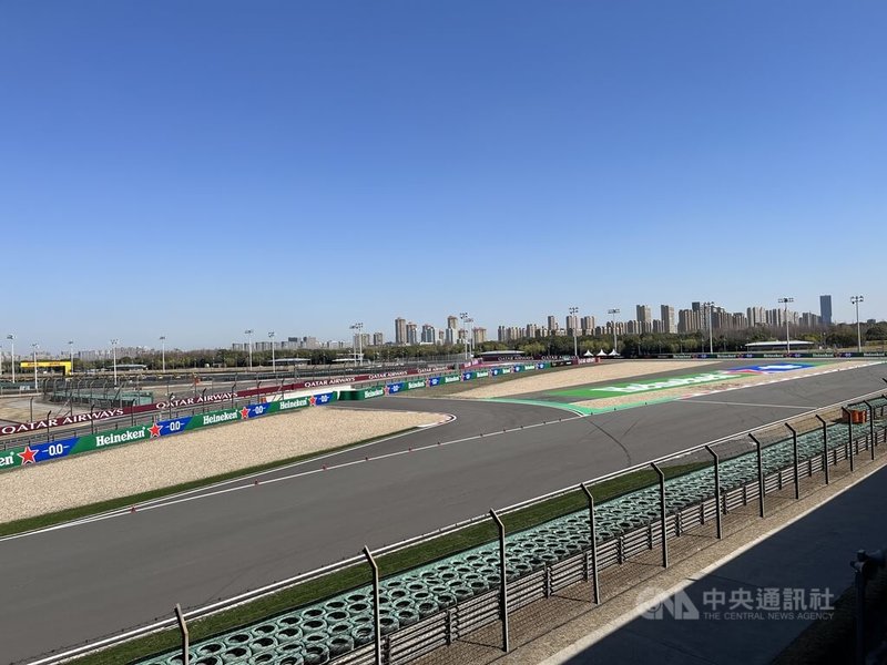 2026年一級方程式（F1）中國大獎賽將於3月13至15日在上海國際賽車場登場，圖為上海國際賽車場。中央社記者李雅雯上海攝 115年3月10日