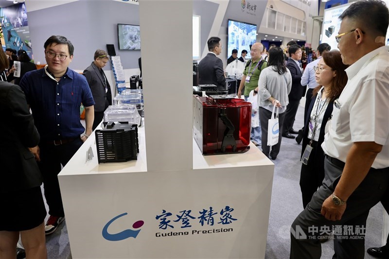 圖為家登精密參加SEMICON Taiwan 2024國際半導體展。 （中央社檔案照片）