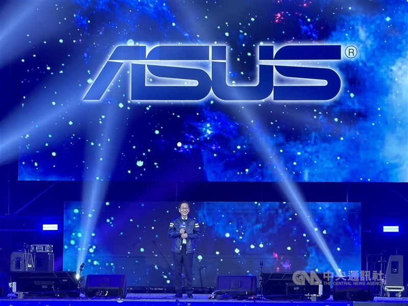 電腦品牌廠華碩2025年度每股盈餘達60.0元，大賺6個股本創歷史新高。（中央社檔案照片）
