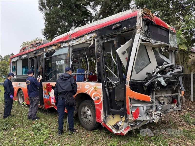 南投縣杉林溪森林生態渡假園區1輛園區接駁車9日墜落邊坡釀1死7傷。（中央社檔案照片）