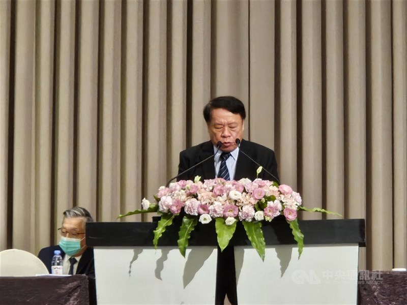 圖為台塑化董事長曹明。 （中央社檔案照片）