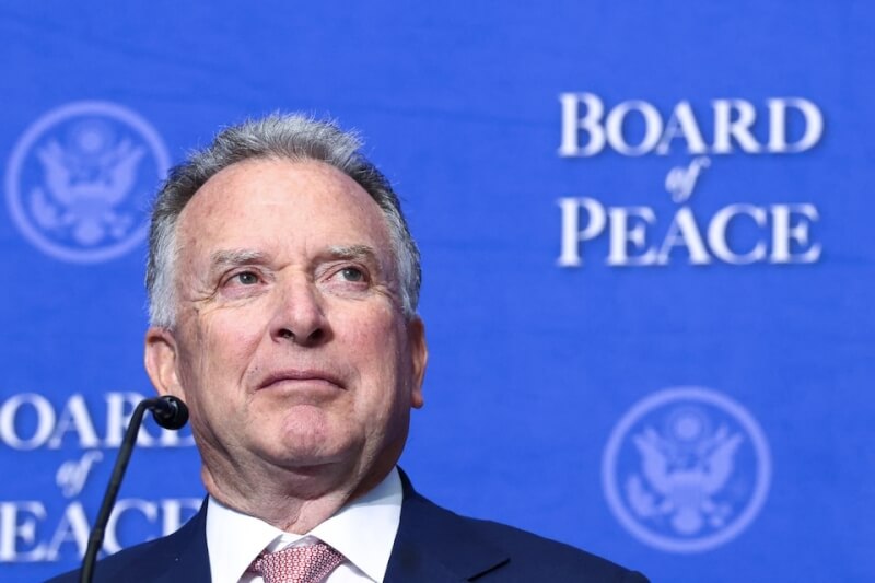 美國總統川普特使魏科夫。（路透社）