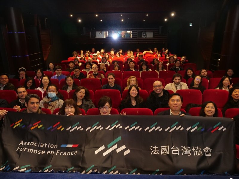 法國台灣協會連續數年舉辦228事件紀念活動，今年也透過禁歌和受難者湯德章紀錄片，向僑界和法國人講述台灣史。（法國台灣協會提供）中央社記者曾依璇巴黎傳真　115年3月13日