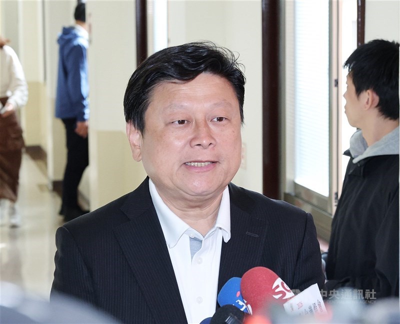 圖為國民黨團總召傅崐萁。（中央社檔案照片）