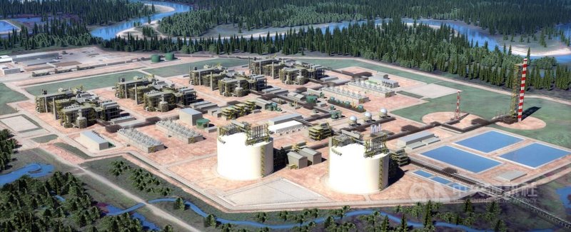 加拿大液化天然氣項目LNG Canada第2階段將於今年敲定最終投資決定，專家呼籲台灣應該入股，將能源安全握在手中。（LNG Canada官網）中央社記者程愛芬傳真　115年3月13日