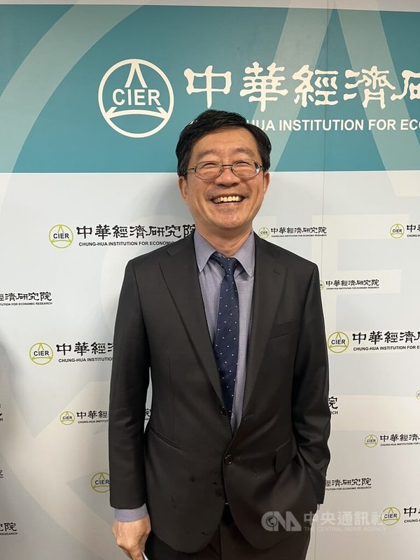 圖為中經院院長連賢明。中央社記者潘姿羽攝　115年3月13日