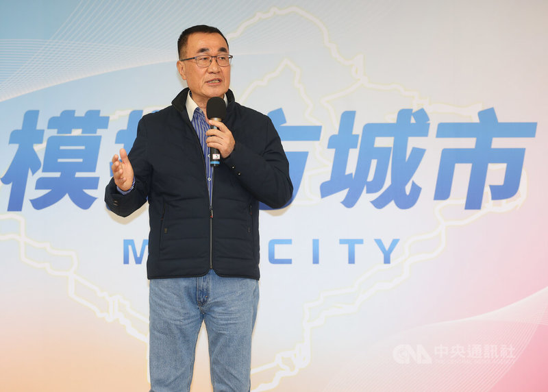 國民黨新北市長參選人李四川（圖）14日在台北出席「模擬Mega City：模擬方城市」營隊，討論城市治理願景理念。中央社記者謝佳璋攝  115年3月14日