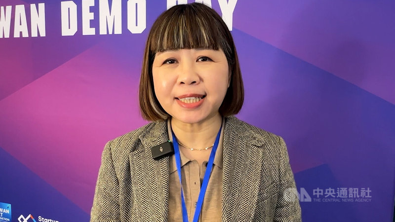 台灣加速器StarFab董事長劉晏蓉帶領6家團隊參與矽谷舉行的新創展演日,盼透過活動與國際市場對接。中央社記者張欣瑜舊金山攝 115年3月15日