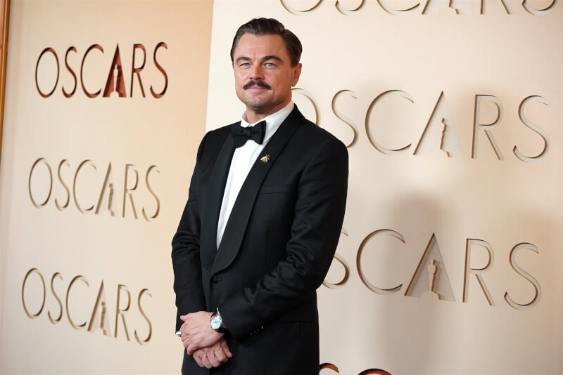 李奧納多狄卡皮歐即將角逐最佳男主角獎。（美聯社）
