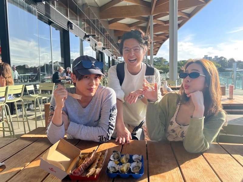 樂團告五人近日赴澳洲墨爾本、雪梨舉辦「Run, Run, Run! 黑夜狂奔」演唱會，趁著演出空檔遊覽當地景點。（相信音樂提供）中央社記者王心妤傳真　115年3月17日