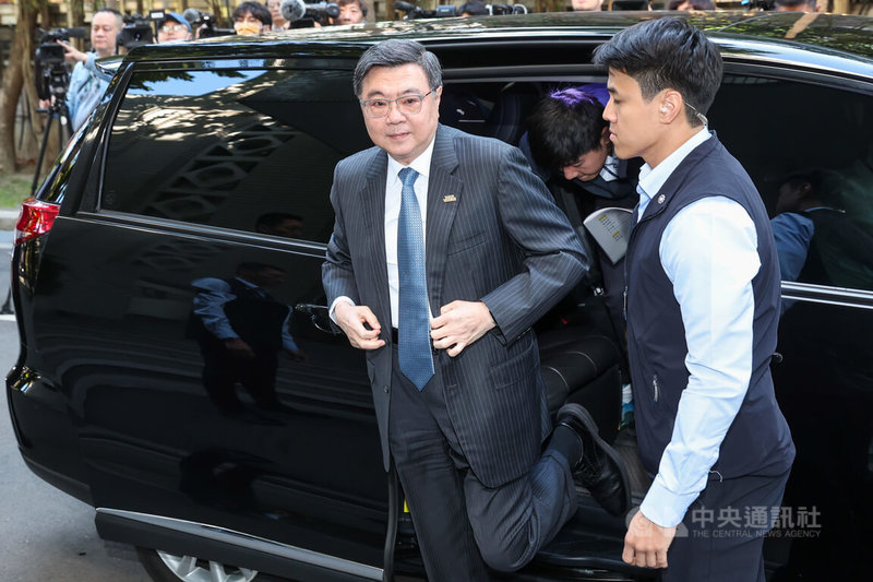 行政院長卓榮泰（左）。（中央社檔案照片）