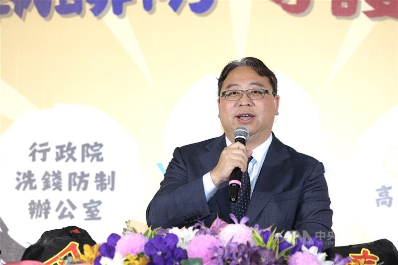 圖為法務部政務次長黃世杰。（中央社檔案照片）